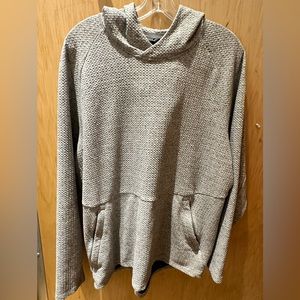 Lululemon At Ease Hoodie XL Heather Grey